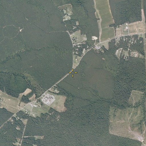 Aerial/Satellite Image of Hornets Nest, VA