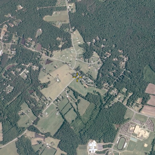Aerial/Satellite Image of Post Oak, VA