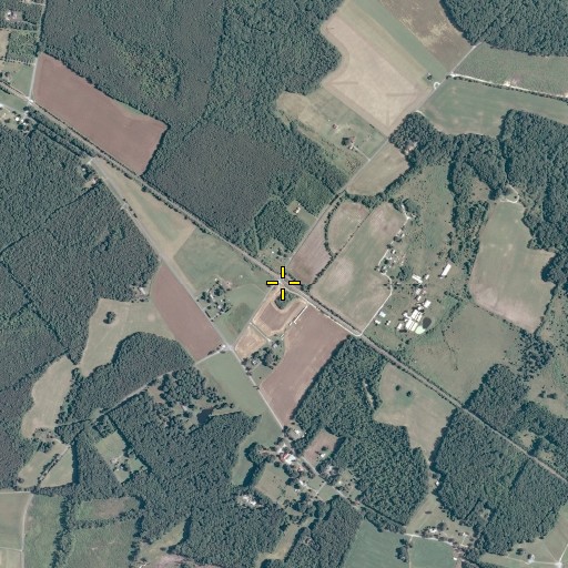 Aerial/Satellite Image of Hewlett, VA