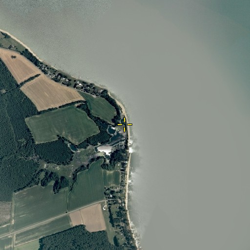 Aerial/Satellite Image of Sandy Point, VA