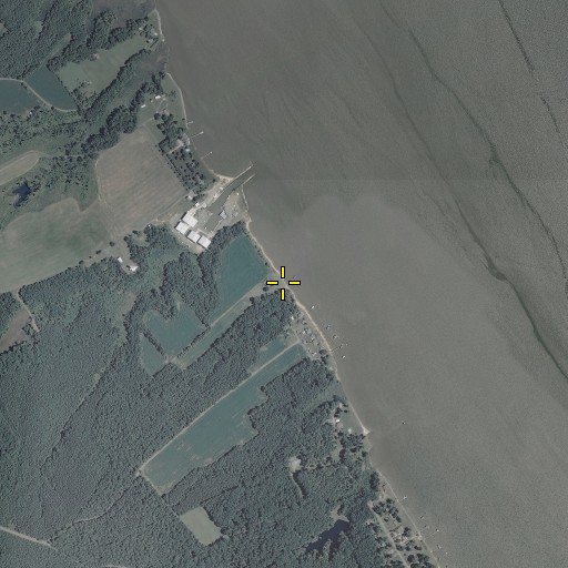 Aerial/Satellite Image of Wildwood Beach, VA