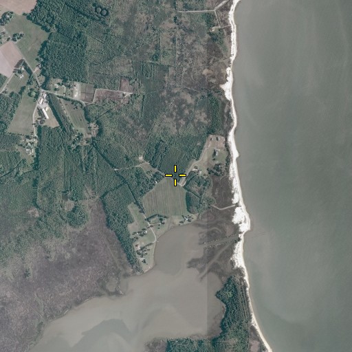 Aerial/Satellite Image of Haven Beach, VA