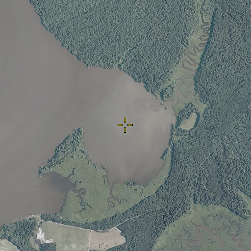Aerial/Satellite Image of Bazzard Bay, VA