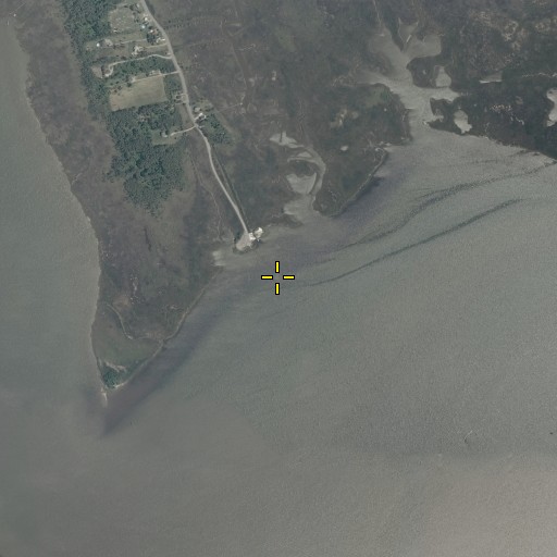 Aerial/Satellite Image of Amorys Wharf, VA