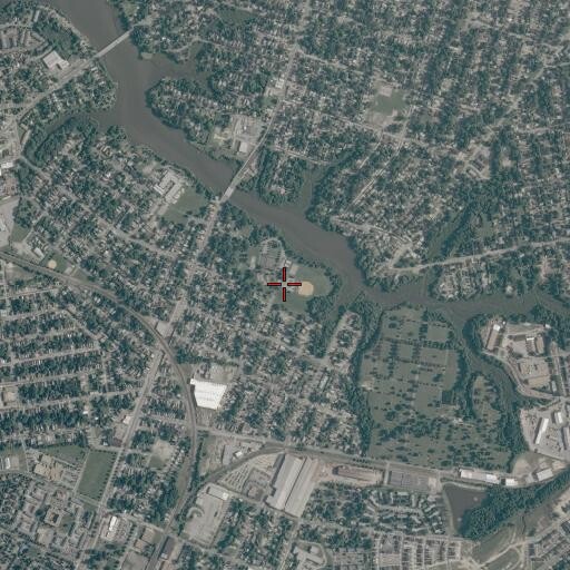 Aerial/Satellite Image of Barraud Park, VA
