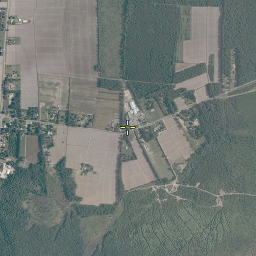 Aerial/Satellite Image of Bethel Baptist Church, VA