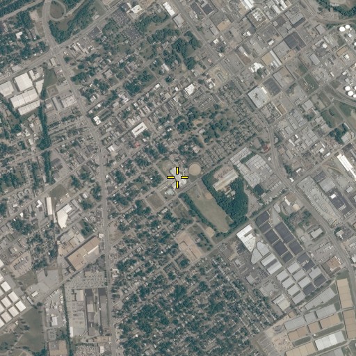Aerial/Satellite Image of J H Blackwell Elementary School, VA