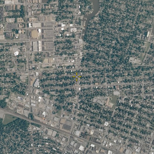 Aerial/Satellite Image of Blessed Sacrament School, VA