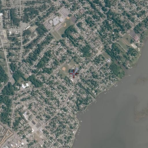 Aerial/Satellite Image of Bryan Elementary School, VA