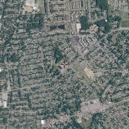 Aerial/Satellite Image of John B Cary Elementary School, VA