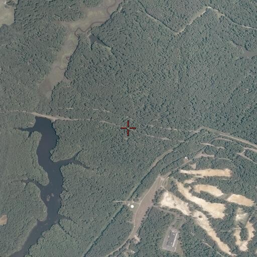 Aerial/Satellite Image of Colonial National Historical Park, VA