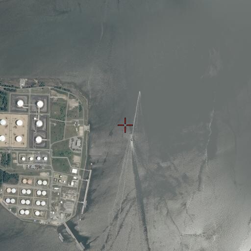 Aerial/Satellite Image of Craney Island Reach, VA