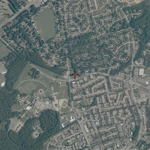 Aerial/Satellite Image of Ebenezer Church, VA