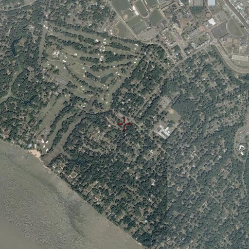 Aerial/Satellite Image of Grace Church, VA
