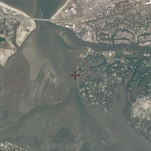 Aerial/Satellite Image of Great Neck Point, VA
