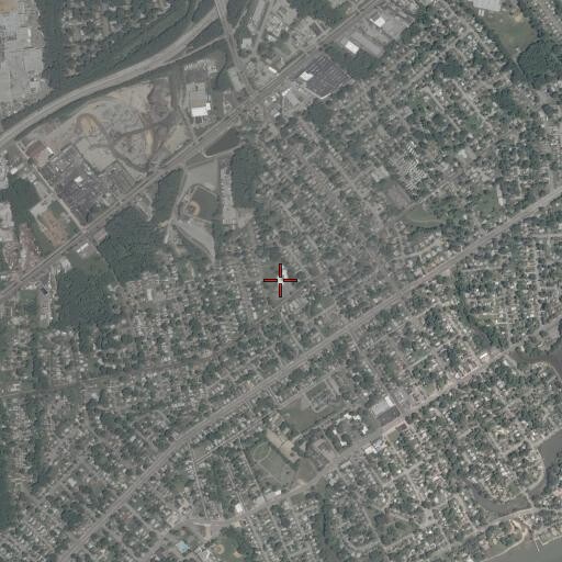 Aerial/Satellite Image of Boys and Girls Clubs of the Virginia Peninsula Citizens Unit, VA