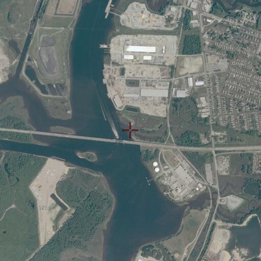 Aerial/Satellite Image of Hodges Creek, VA