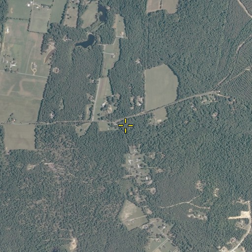 Aerial/Satellite Image of Hughes Store, VA