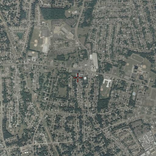 Aerial/Satellite Image of Liberty Church, VA