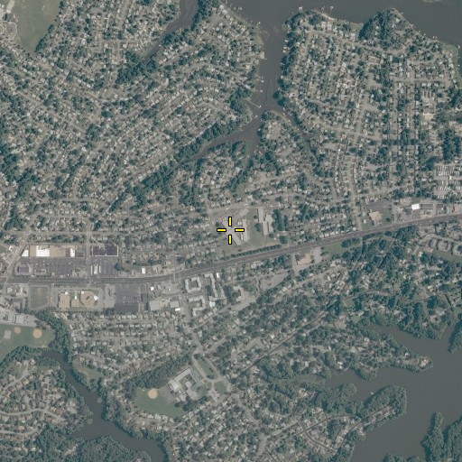 Aerial/Satellite Image of Little Creek Elementary School, VA