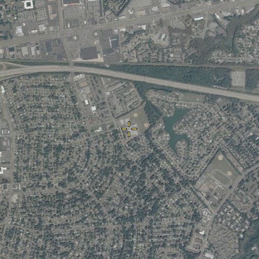 Aerial/Satellite Image of Lynnhaven Elementary School, VA