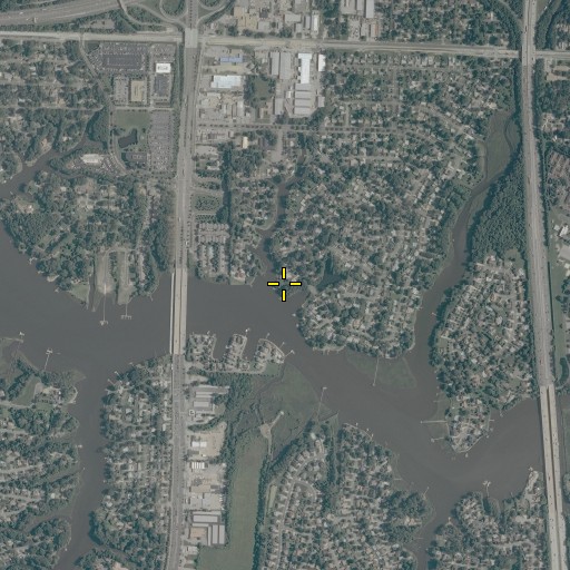 Aerial/Satellite Image of Mill Dam Creek, VA