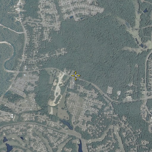 Aerial/Satellite Image of New Zion Church, VA