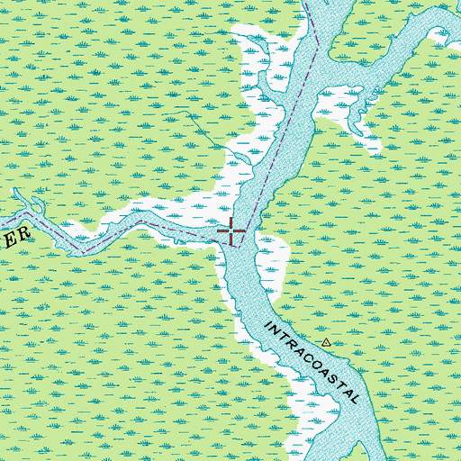 Topographic Map of Pocaty River, VA