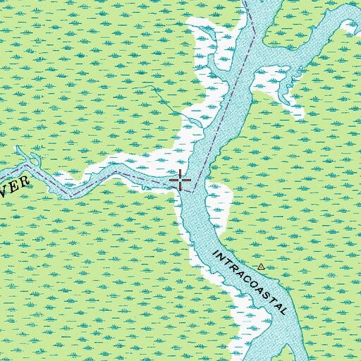 Topographic Map of Pocaty River, VA