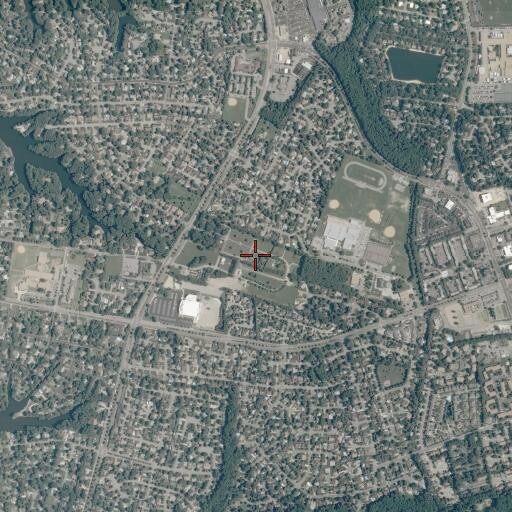 Aerial/Satellite Image of Princess Anne Memorial Park, VA
