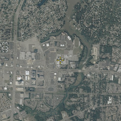 Aerial/Satellite Image of Princess Anne High School, VA
