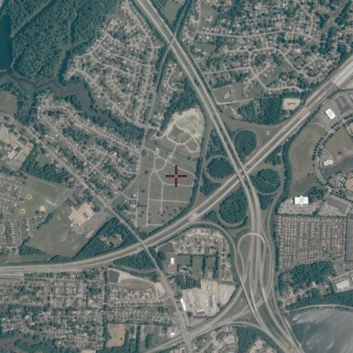 Aerial/Satellite Image of Roosevelt Memorial Park, VA