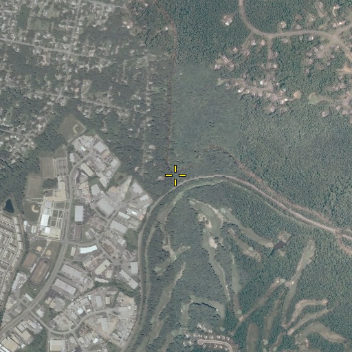 Aerial/Satellite Image of Russia Branch, VA