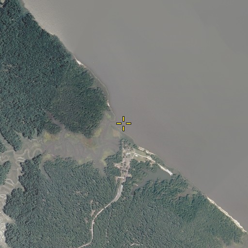 Aerial/Satellite Image of Taskinas Creek, VA