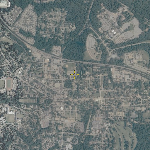 Aerial/Satellite Image of Matthew Whaley Elementary School, VA