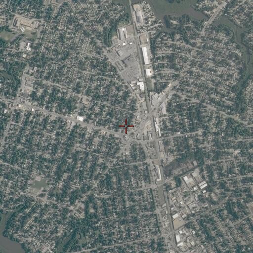Aerial/Satellite Image of Snug Harbor Shopping Center, VA