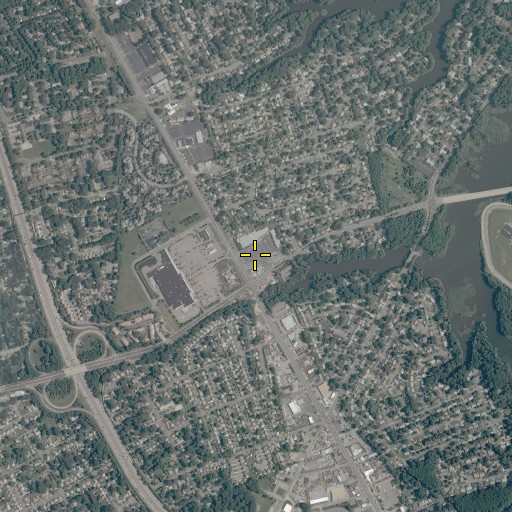 Aerial/Satellite Image of Bromley Shopping Center, VA