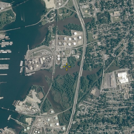 Aerial/Satellite Image of WCPK-AM (Chesapeake), VA