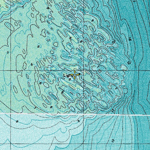Topographic Map of Smith Point, VA