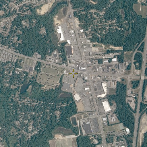 Aerial/Satellite Image of Fire Station Number 14 Heliport, VA