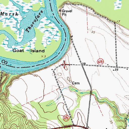 Topographic Map of Hazelwood, VA