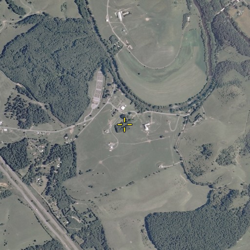 Aerial/Satellite Image of Boiling Spring, VA