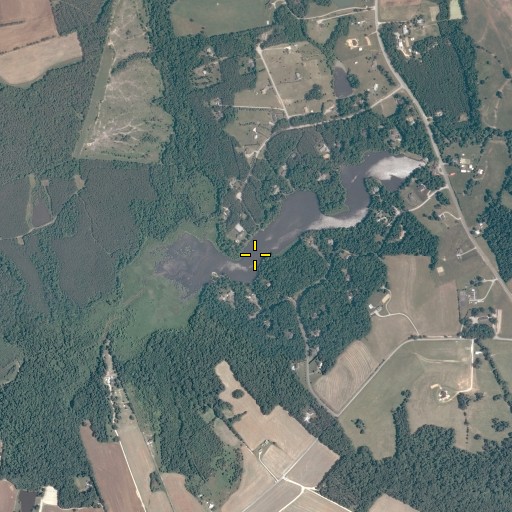 Aerial/Satellite Image of Beaver Pond, VA