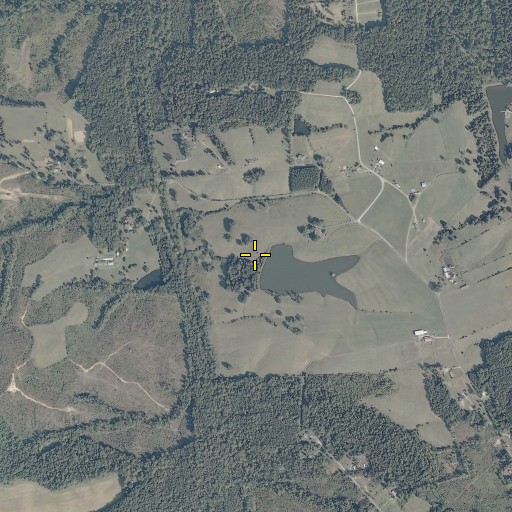 Aerial/Satellite Image of Manns Dam, VA