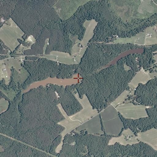Aerial/Satellite Image of Lake Holly Dam, VA