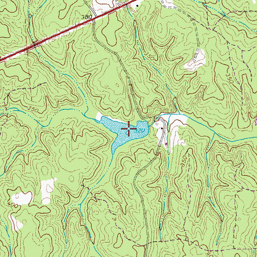 Topographic Map of Fleming Lake, VA