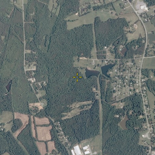 Aerial/Satellite Image of Ayers Lower Dam, VA