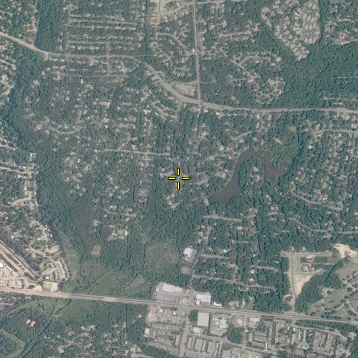 Aerial/Satellite Image of Canterbury Dam, VA