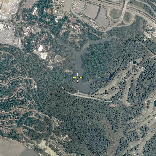 Aerial/Satellite Image of Brewery Road Dam, VA