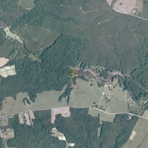 Aerial/Satellite Image of Powers Dam, VA